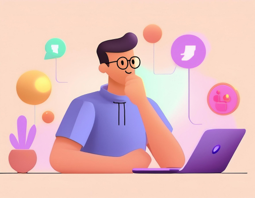 Développeur en réflexion